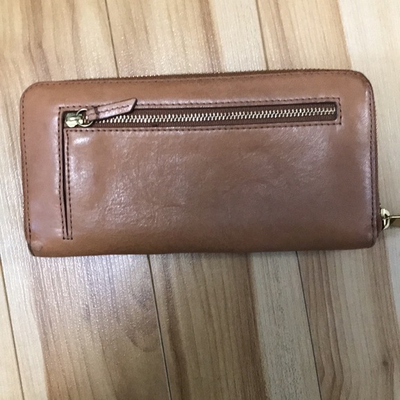 Fossil brown leaf wallet - Picture 2 of 5